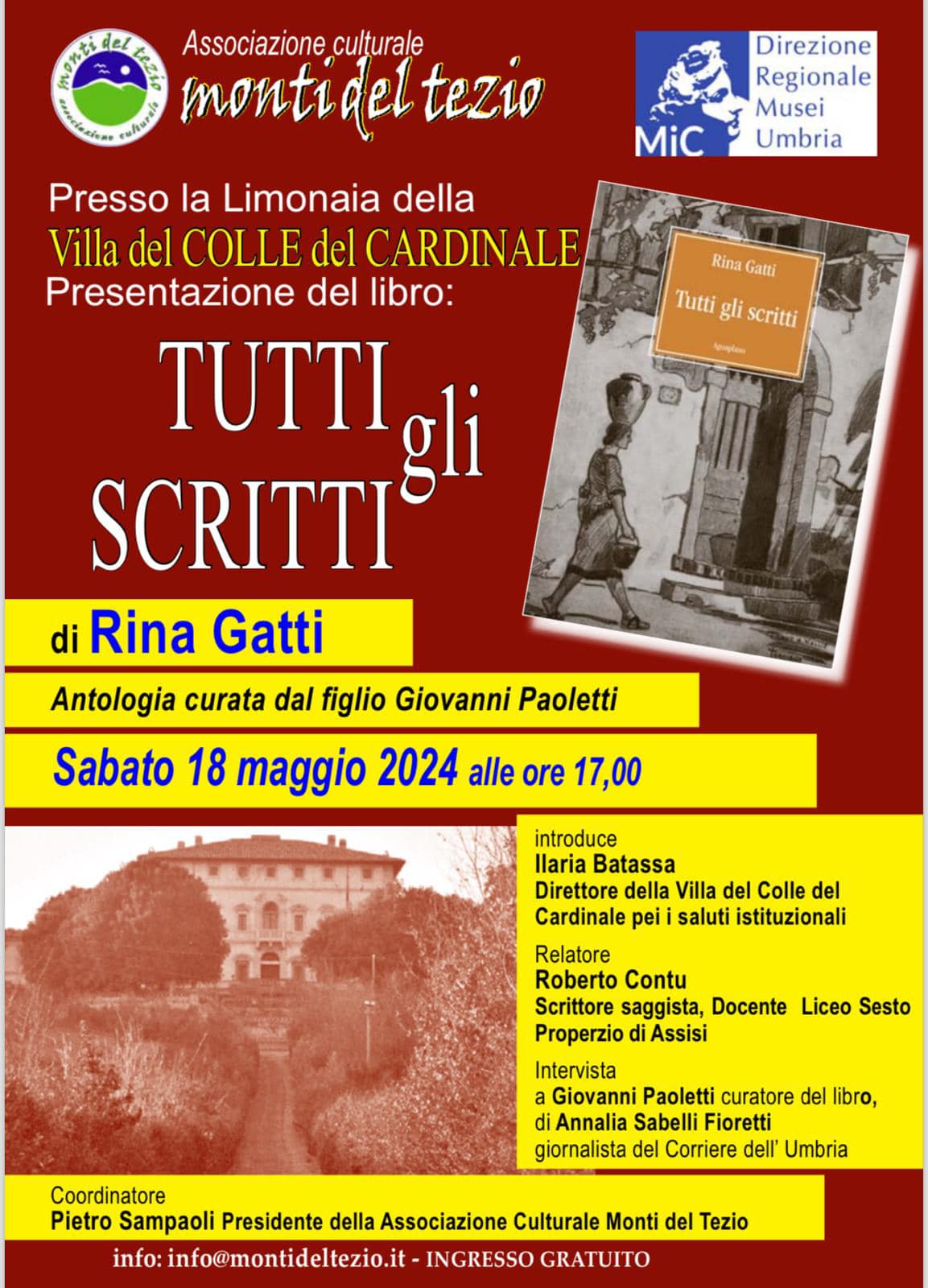 Notte Europea dei Musei 2024: Villa del Colle del Cardinale